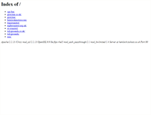 Tablet Screenshot of hemlock.tsohost.co.uk